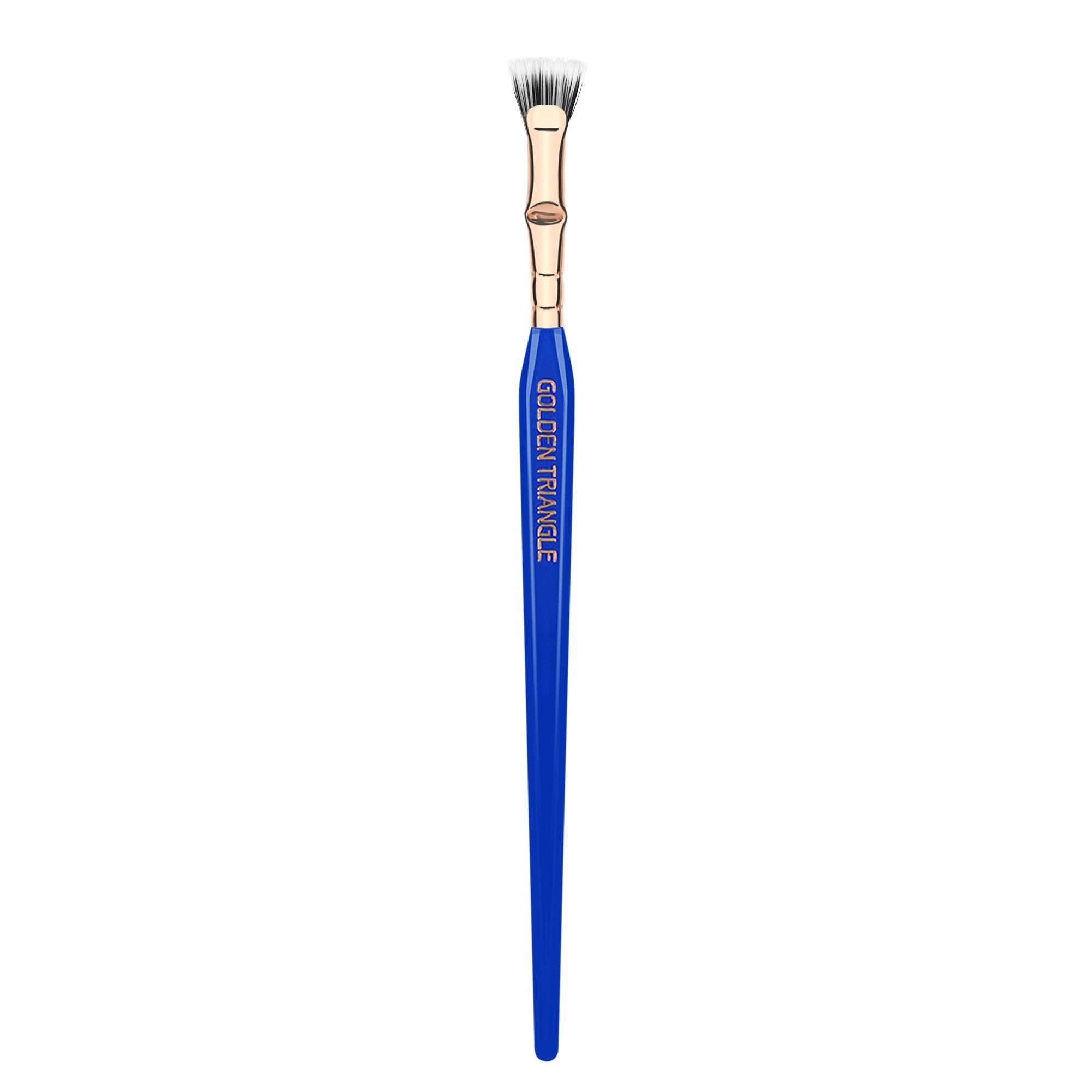 Mango de madera lacado azul, ergonómico para control y mayor precisión.