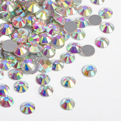 BEADSLAND cristales AB SS16 planos, brillo para uñas y manualidades.