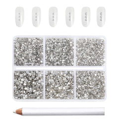 BEADSLAND cristales para uñas SS3-SS4 con brillo intenso