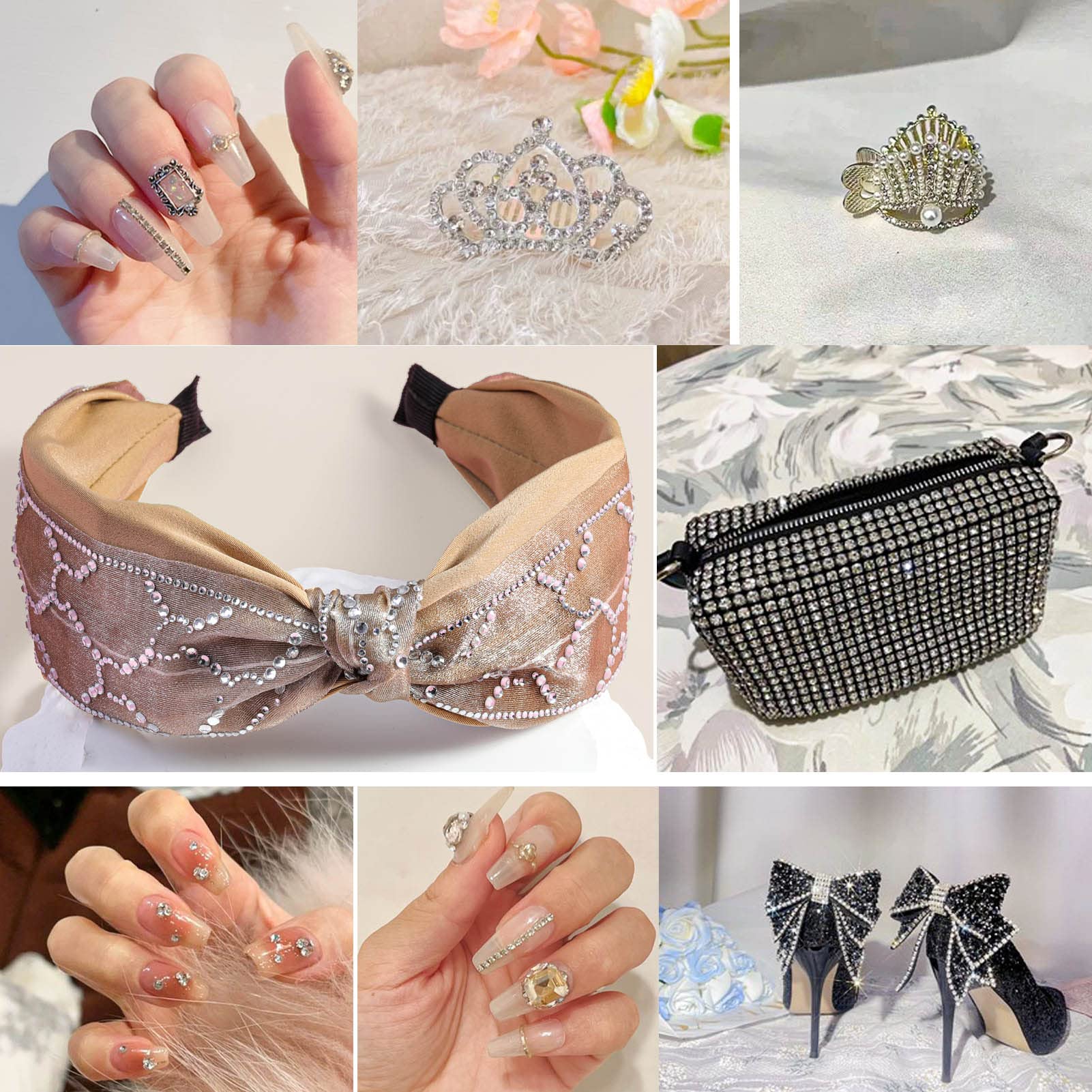 BEADSLAND uso artesanal para uñas y decoraciones creativas