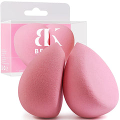 Esponja BEAKEY maquillaje dúo plana grande para base en zonas amplias