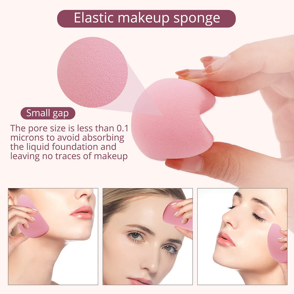 BEAKEY esponja versátil para maquillaje líquido, crema y protector solar