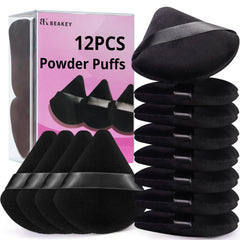 BEAKEY triángulo puff polvos precisos para zonas difíciles.