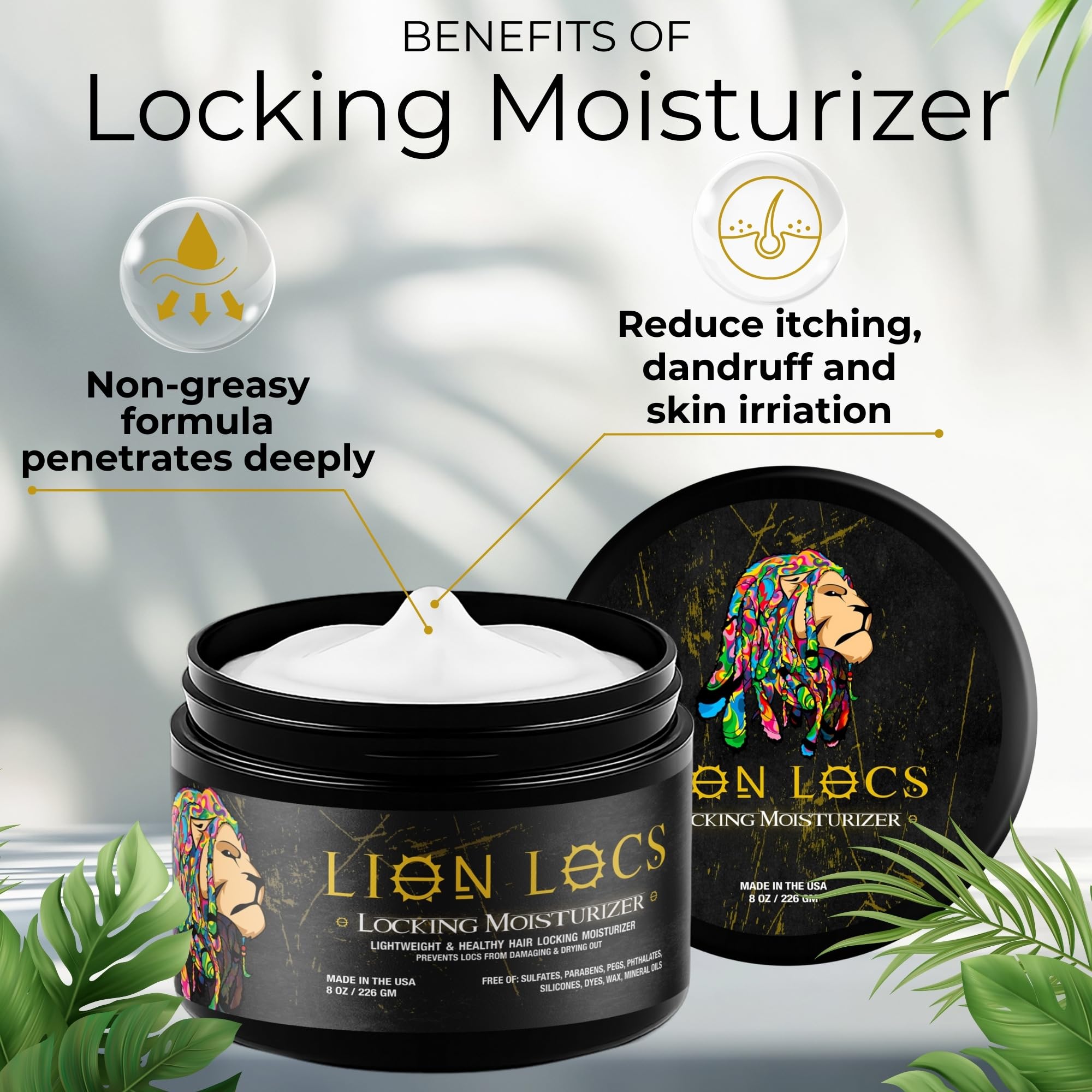 Beard Gains Lion Locs: aplicador para distribuir el gel y sellar las cutículas