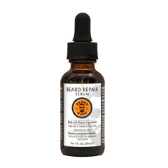 Beard Guyz Beard Serum en botella, hidratación ligera para barba y piel.