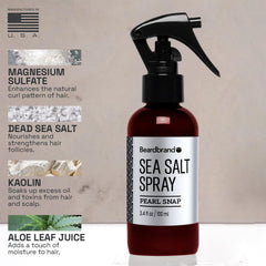 Beardbrand Spray de Sal Marina: volumen ligero para cabello fino