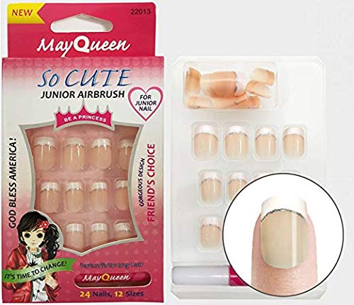 Beautia diseños lindos colección para uñas falsas de niñas