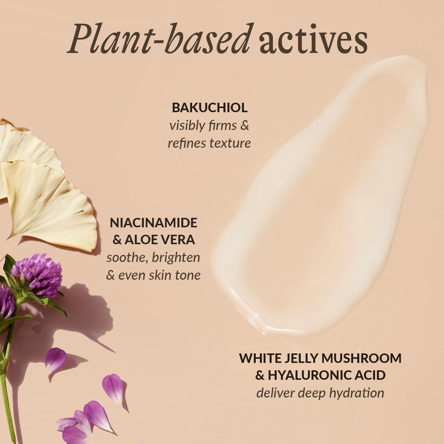 Beauty by Earth Bakuchiol Serum, ingredientes orgánicos, fórmulas limpias