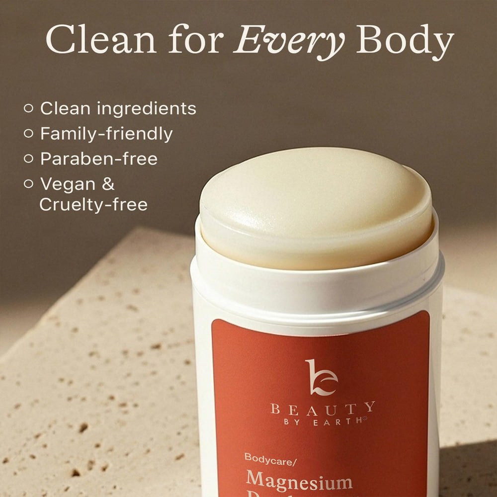 Beauty by Earth desodorante sin aluminio, protección de olor de larga duración