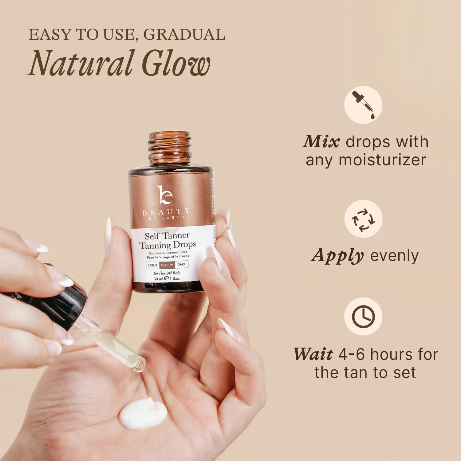 Beauty by Earth: etiqueta EE. UU., confianza y procedencia de los productos.