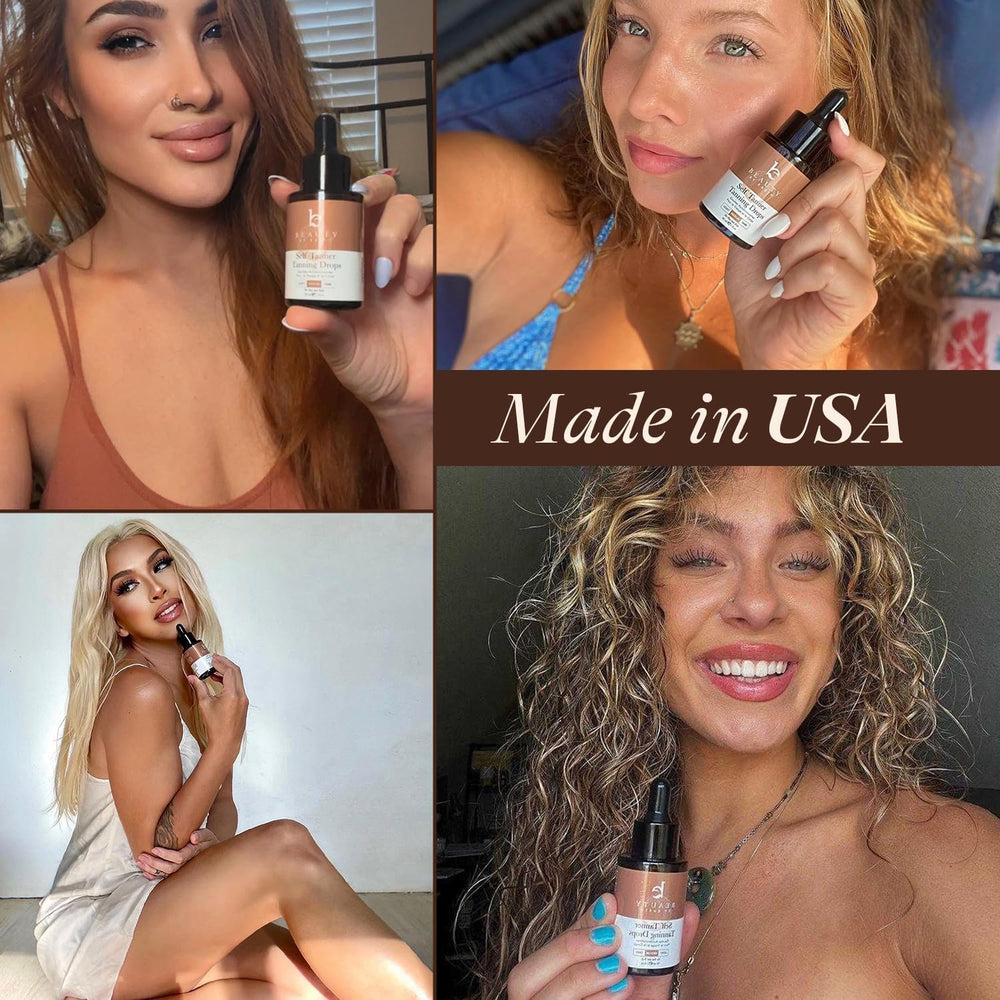 Beauty by Earth: gotas bronceadoras, resultado bronceado gradual y saludable.