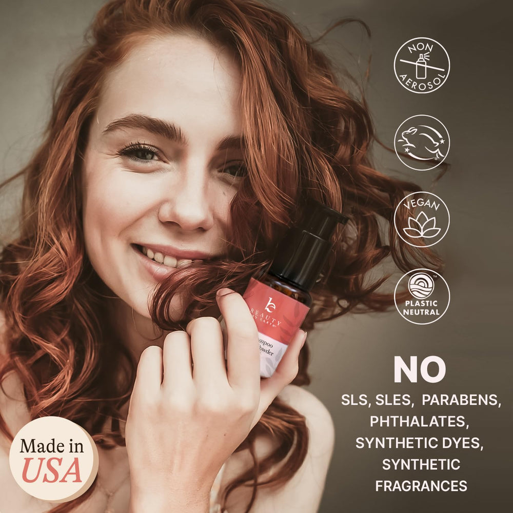 Beauty by Earth hecho en Estados Unidos para cabello con estilo.