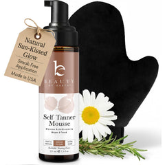 Beauty by Earth: mousse bronceado natural en botella para uso diario.
