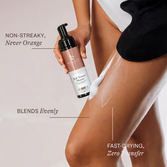 Beauty by Earth: textura de mousse suave para una aplicación uniforme.