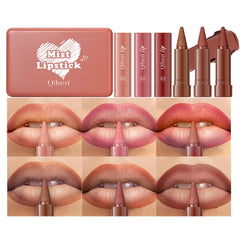 Beauty Glazed doble-ended lip look con ombre y tono profundo