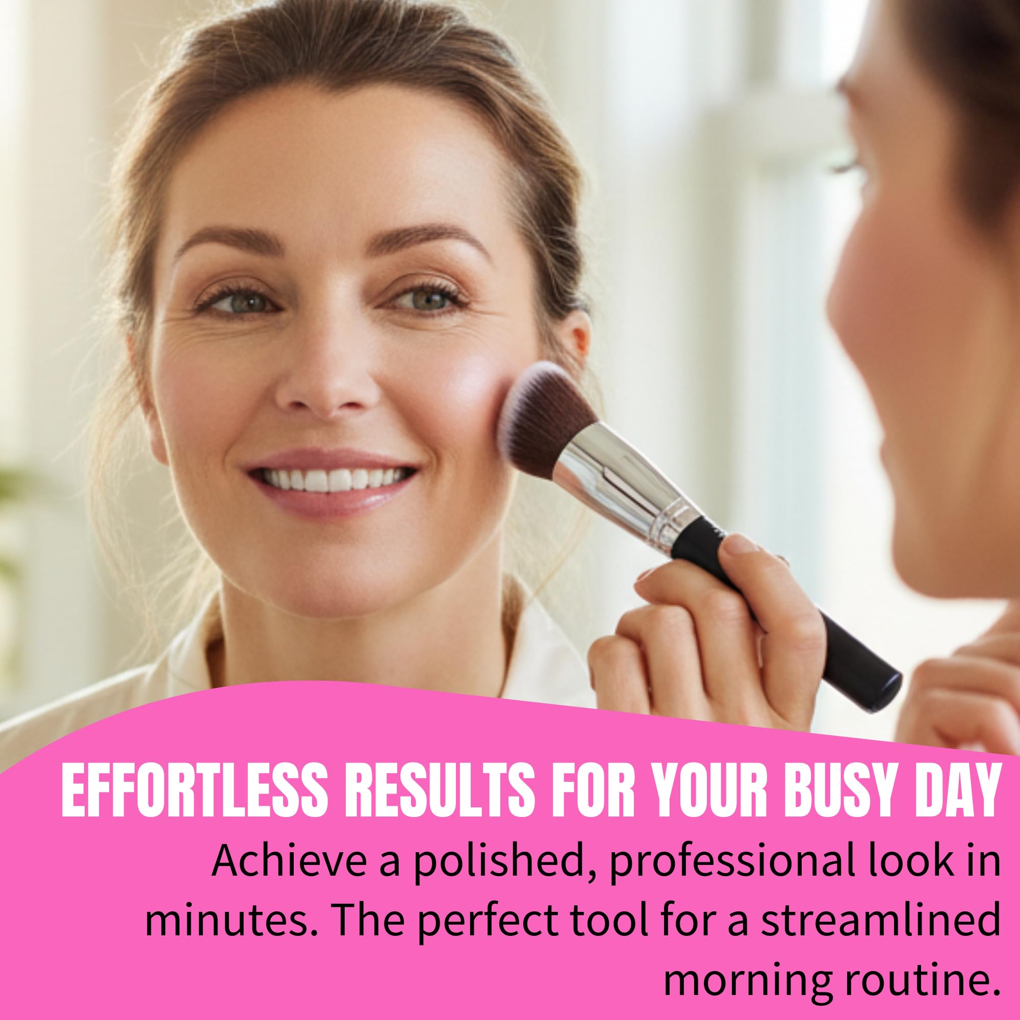 Beauty Junkees Cerdas duraderas para higiene y larga vida del producto.