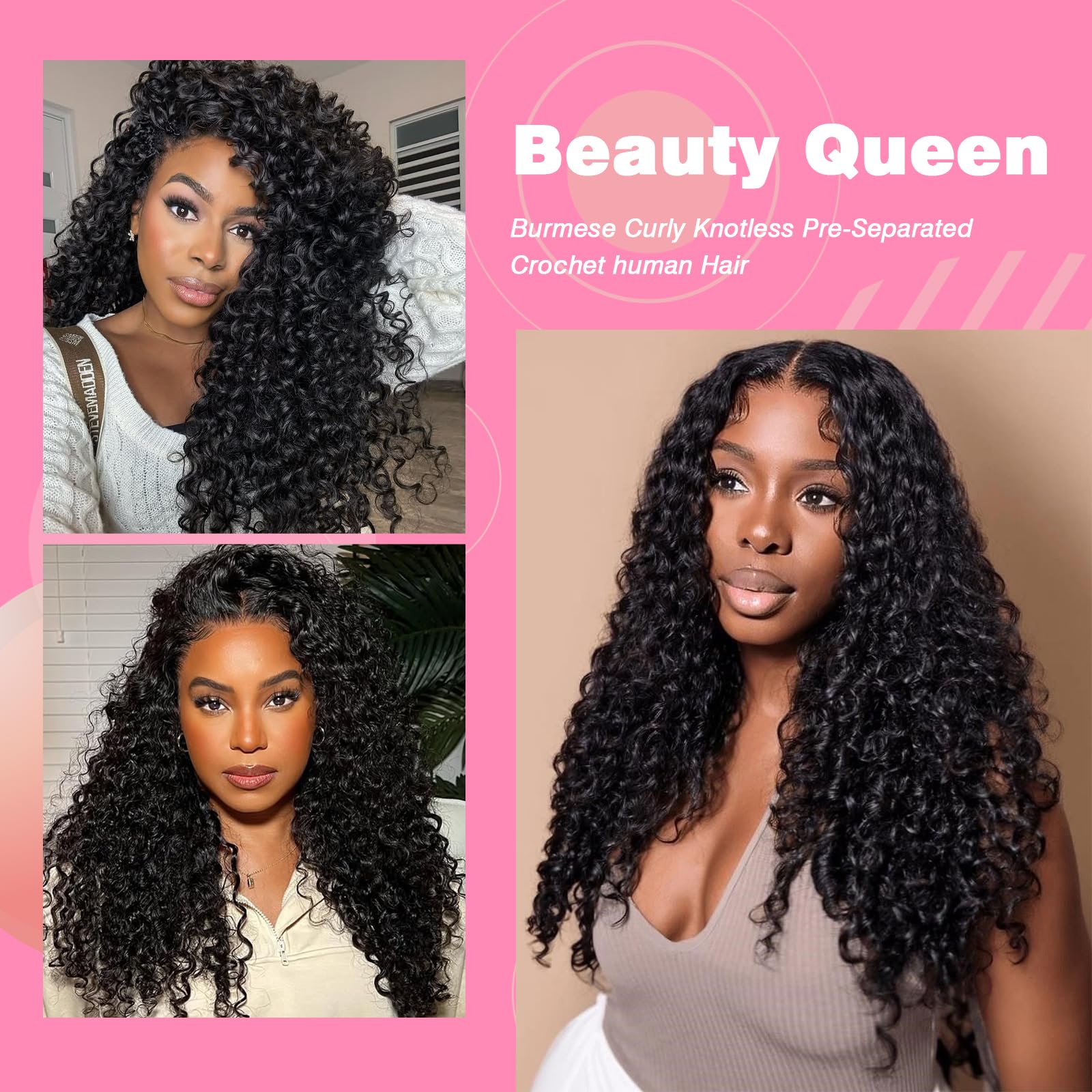 Beauty Queen: caja regalo elegante con ganchillo para empezar.