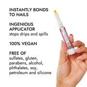 Beauty Secrets pegamento uñas con aplicador preciso para control total