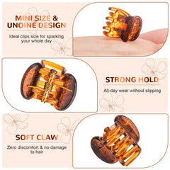BEBEEPOO Mini Clip negro para recogidos rápidos sin tirones.