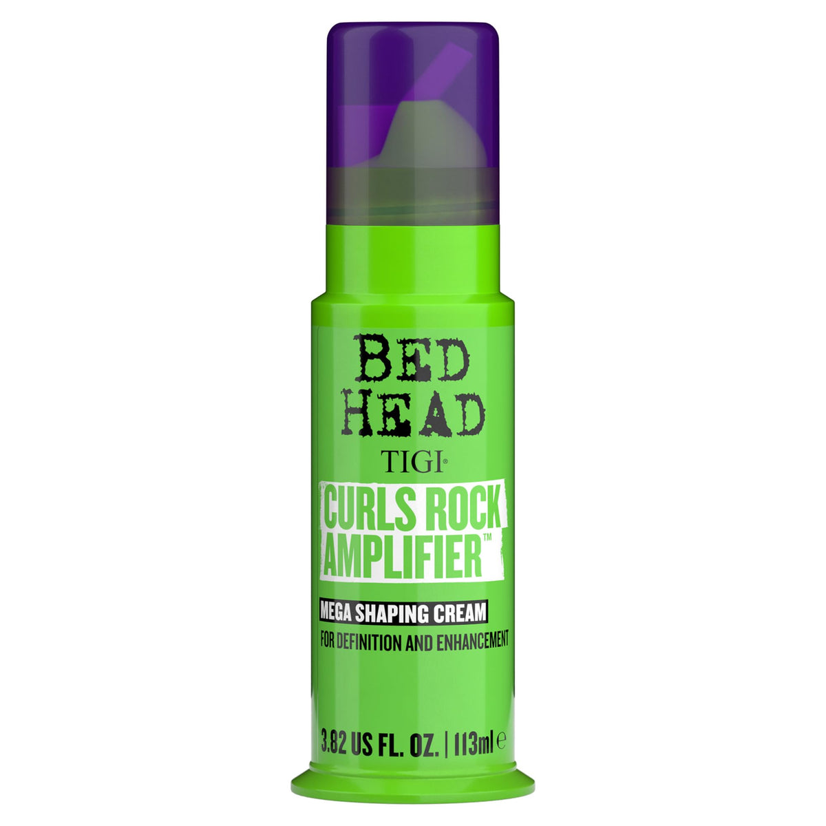 Bed Head Curls Rock Amplifier: bote de 113 ml para definición y control del encrespamiento.