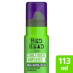 Bed Head Curls Rock Amplifier: rizos definidos para look natural y duradero.