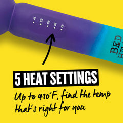 Bed Head Surf’s Up Waver con control LED para temperatura precisa.