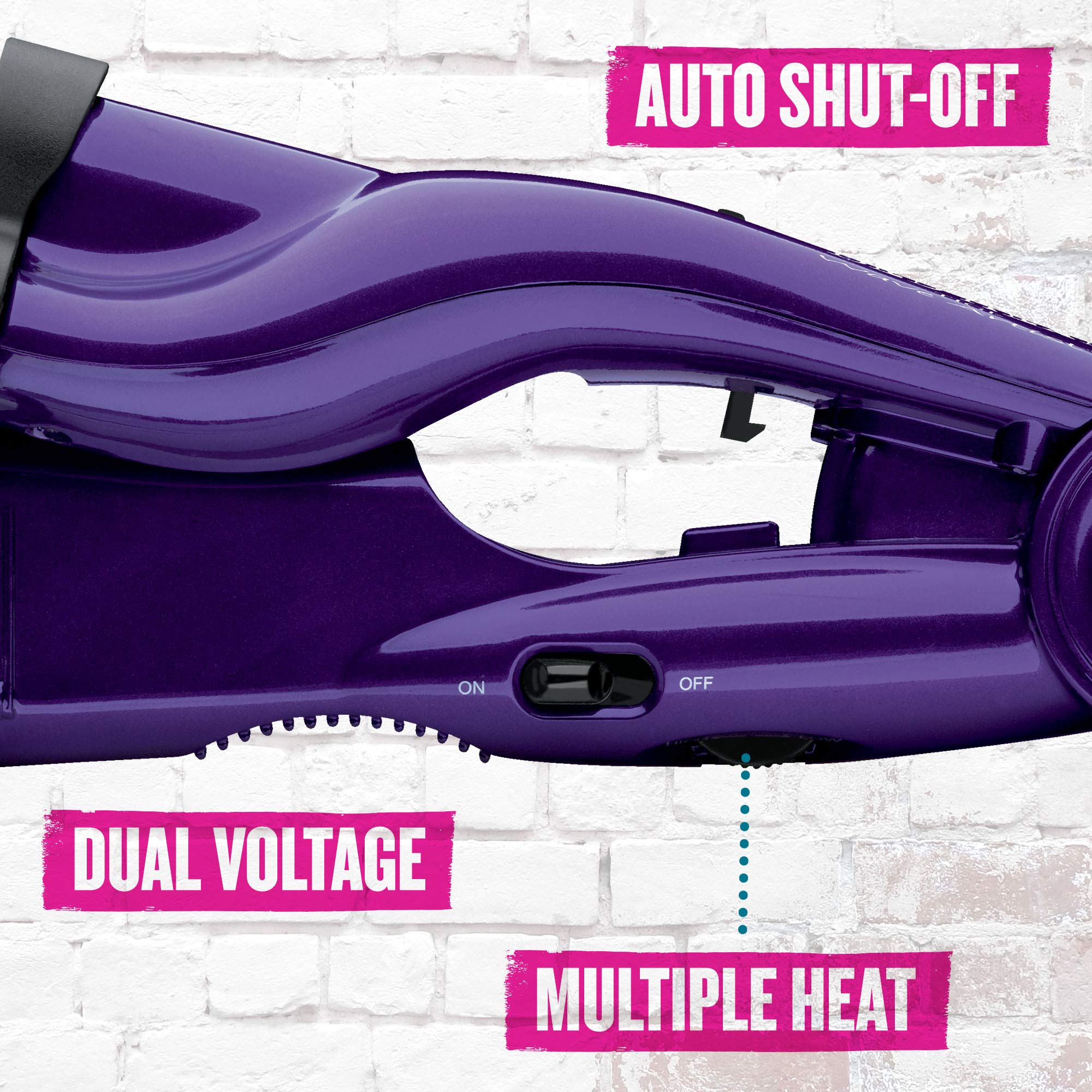 Bed Head Wave Artist voltaje mundial para viajes sin preocupaciones.