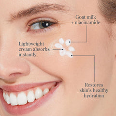 Beekman 1802 Bloom Cream, prebiótico y postbiótico para equilibrio de la piel