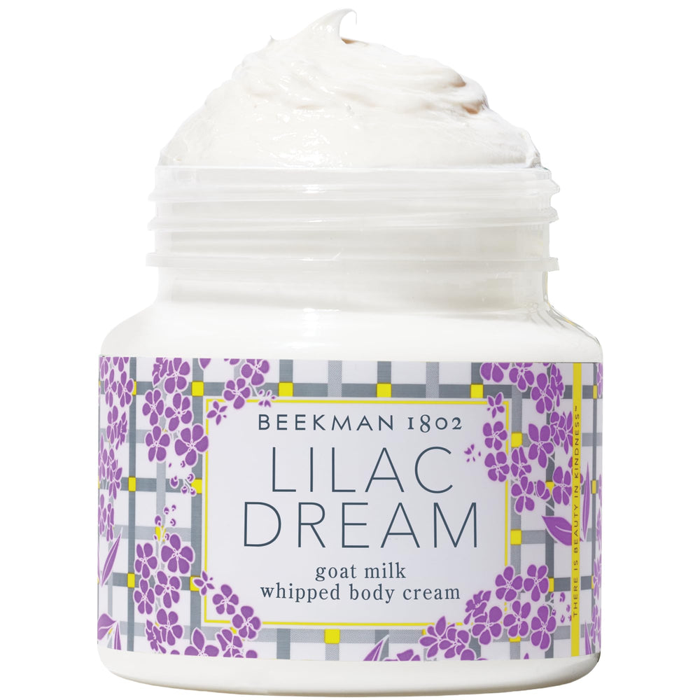 Beekman 1802 crema corporal batida sueno de lila para piel suave y nutrida