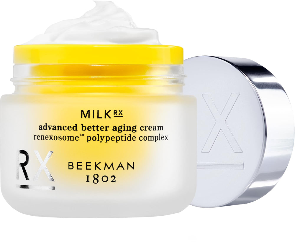 Beekman 1802 Leche RX Advanced Crema frasco: hidratación suave para piel sensible