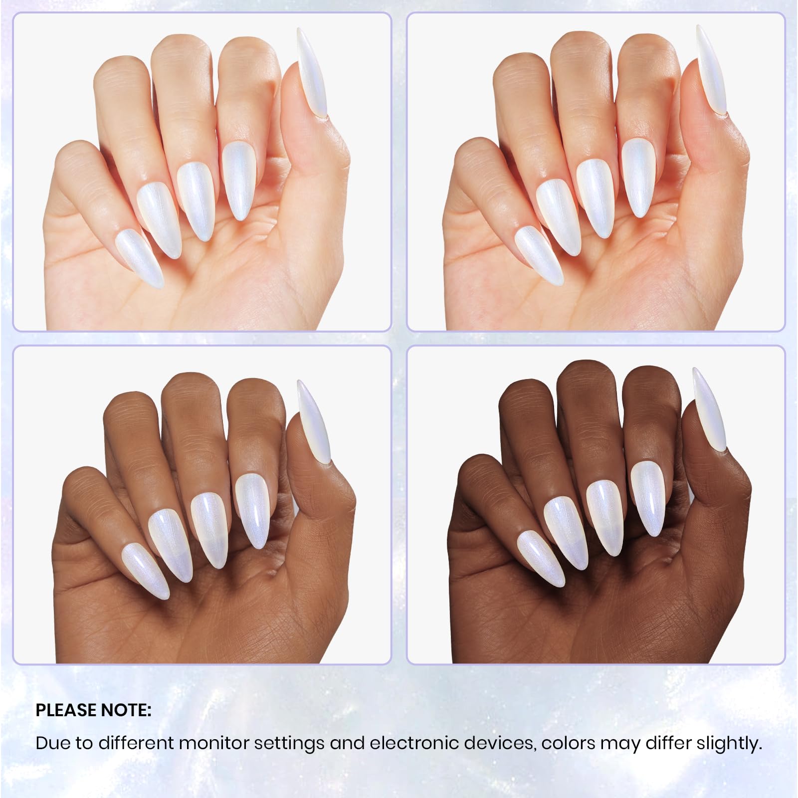 Beetles Base y Top Coat no incluidos, completar manicura con productos compatibles.