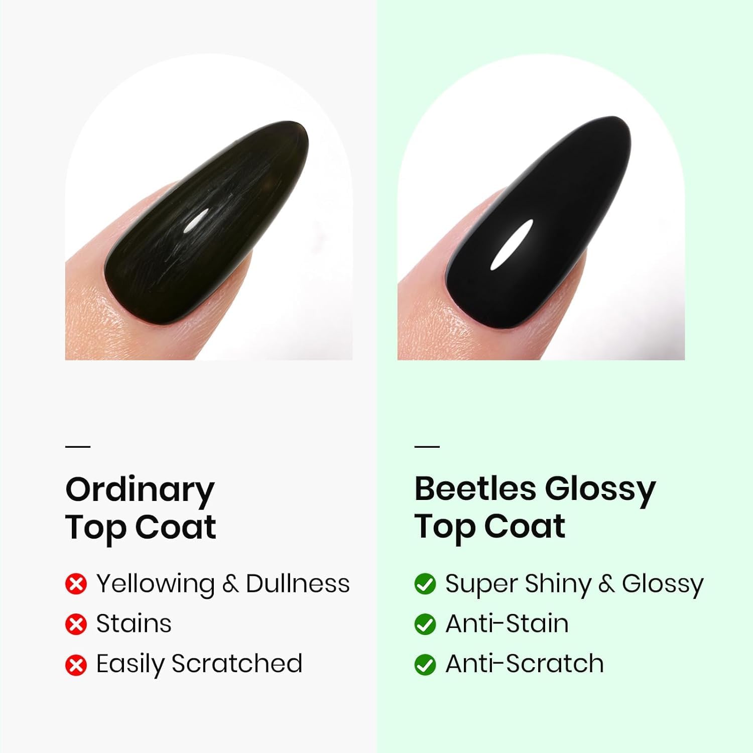 Beetles Base de Gel 15 ml, base estable para uñas en gel.