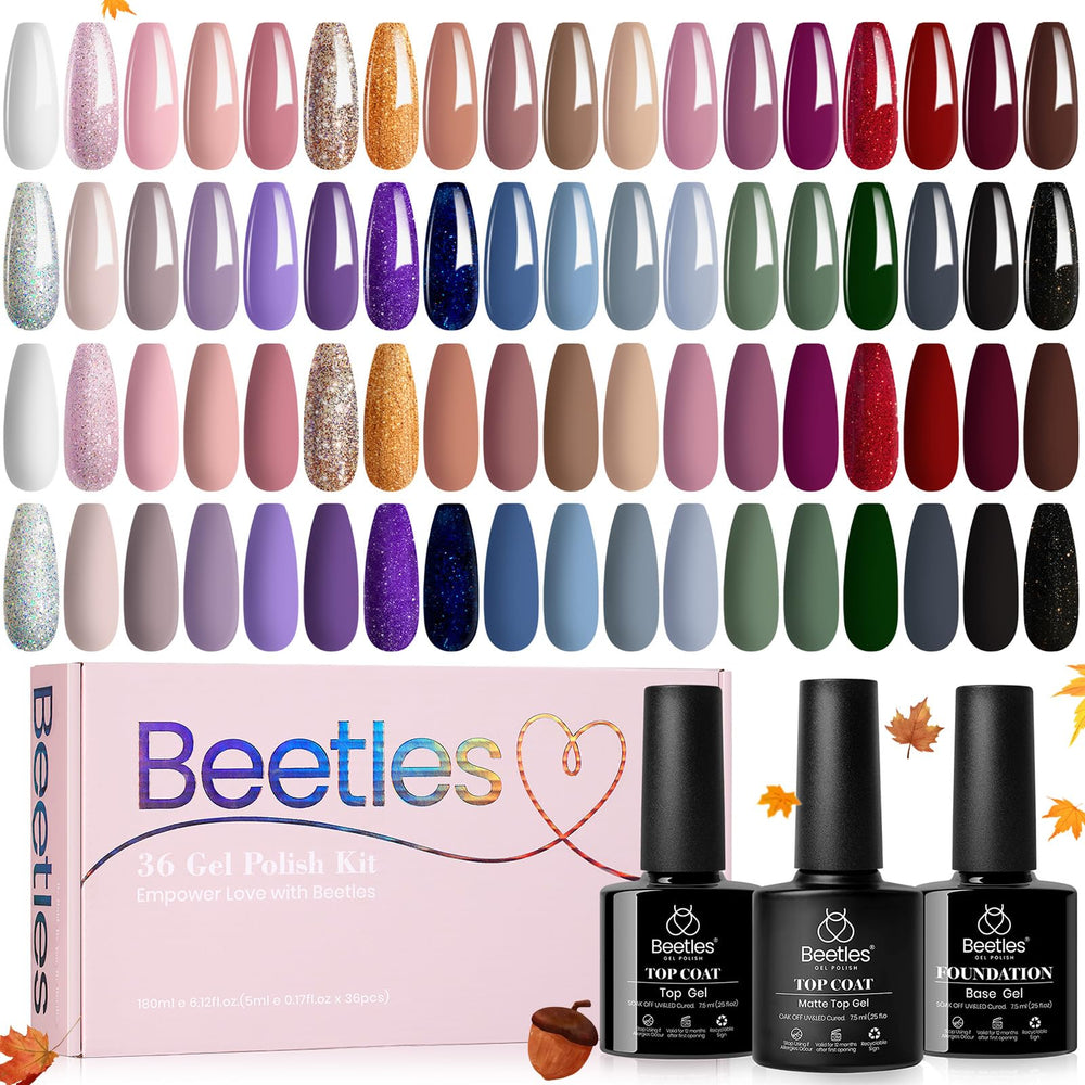 Beetles Base y Capa Superior para acabado duradero