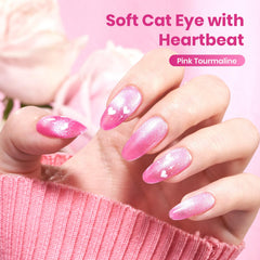 Beetles Esmalte Gel Rosa, tono romántico ideal para San Valentín y uso diario.