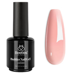 Beetles gel de construcción de 15 ml en primer plano para extensión de uñas