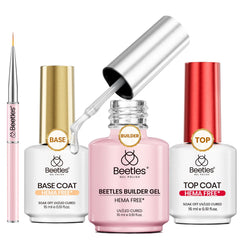 Beetles Builder Gel aplicacion de uñas para crear formas limpias y duraderas