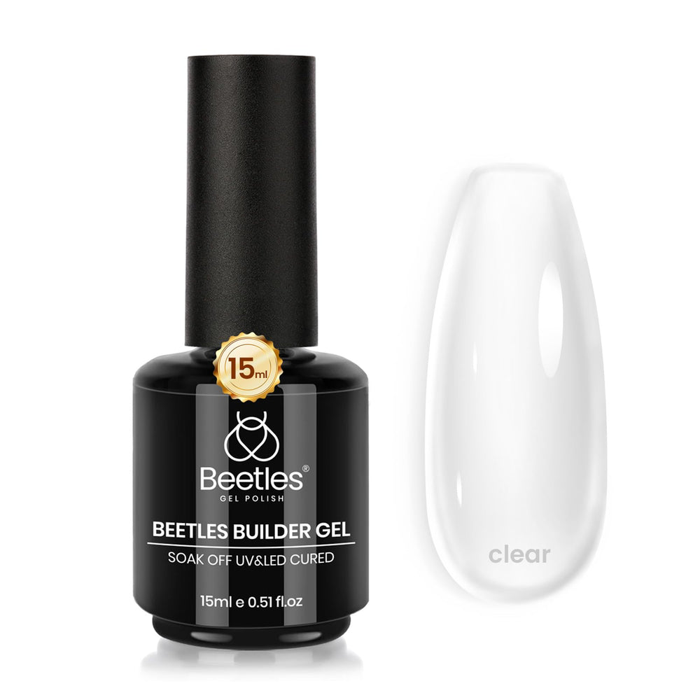Beetles Builder Gel: apex definido para uñas más fuertes.