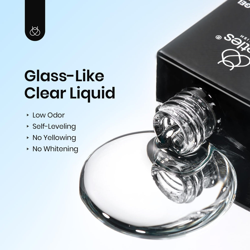 Beetles capa superior gel flexible protege uñas y evita astillas.