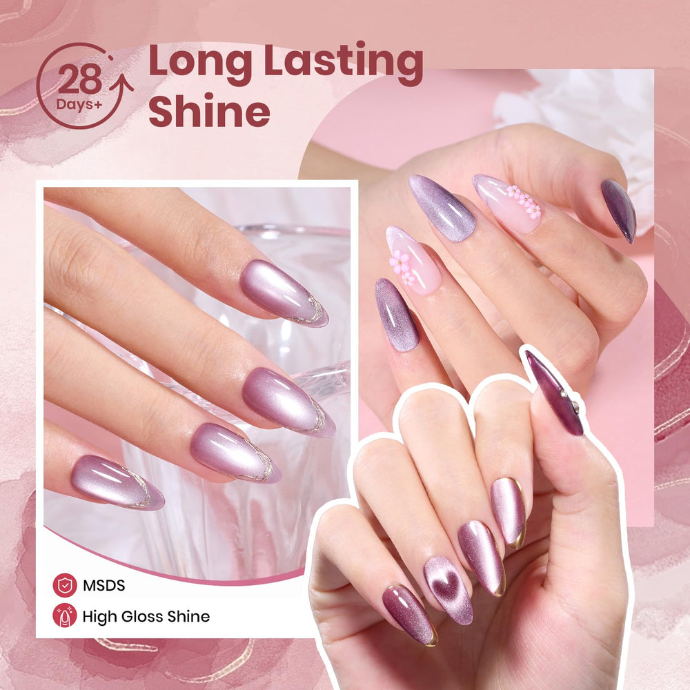Beetles gel ojo-de-gato efecto magnético: realza uñas