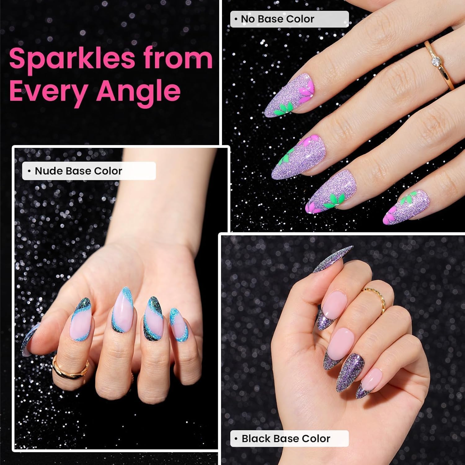 Beetles Esmalte en gel: diseños de uñas versátiles para looks diarios.