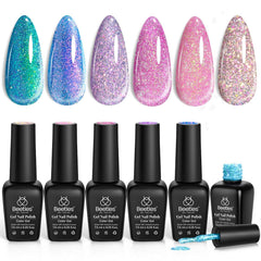 Beetles Esmalte en gel: seis colores para crear estilos cambiantes en las uñas.