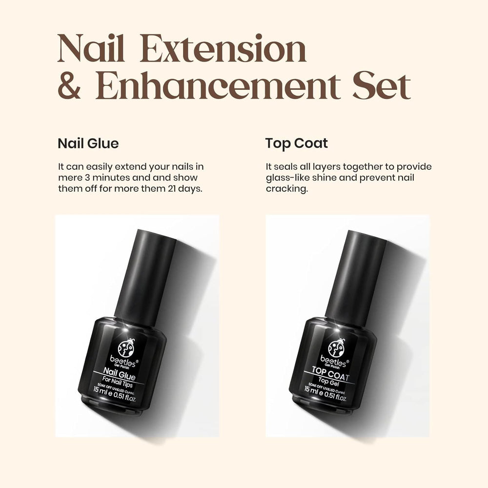 Beetles compatible con todas las marcas de gel: ideal para kits mixtos.