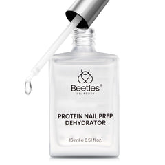 Beetles deshidratante de uñas 15 ml, botella, mejora la adhesión y secado al aire.