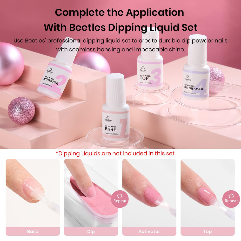 Beetles Dip Powder gift-set image suggests thoughtful present for nail lovers.