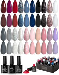 Beetles gel polish kit Modern Muse con 20 colores para looks versátiles