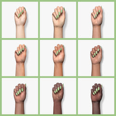 Beetles gel de uñas menta verde: base recomendada para mejor adherencia.