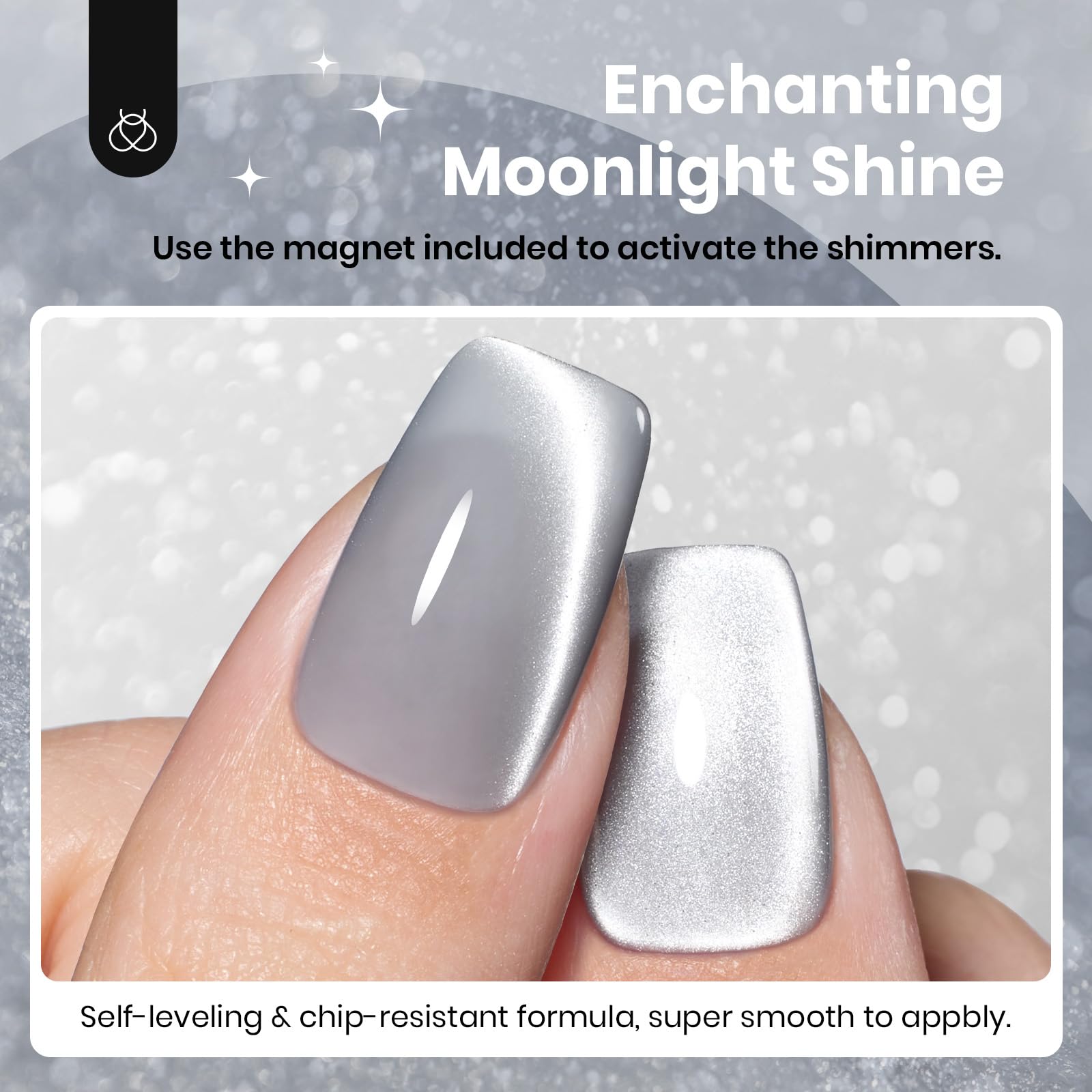 Beetles Esmalte Gel Ojo de Gato Gris ideal como regalo de belleza