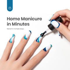 Beetles gel de uñas de fácil aplicación para un acabado liso