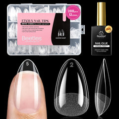 Beetles Kit de Uñas de Gel Etch-X: conjunto listo para uñas caseras.