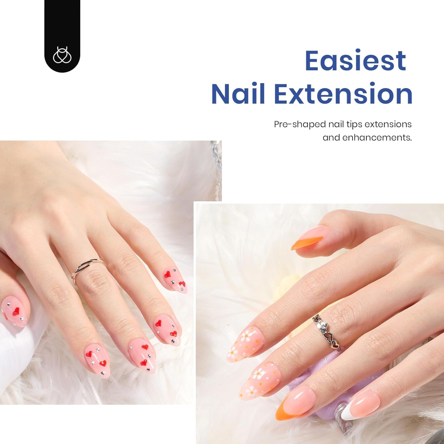 Beetles Gel Nail Kit: gel adhesivo 7,5 ml, uso multipropósito para uñas.
